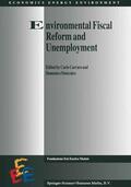 Siniscalco / Carraro |  Environmental Fiscal Reform and Unemployment | Buch |  Sack Fachmedien