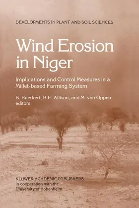 Buerkert / von Oppen / Allison |  Wind Erosion in Niger | Buch |  Sack Fachmedien