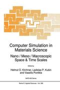 Kirchner / Pontikis / Kubin |  Computer Simulation in Materials Science | Buch |  Sack Fachmedien
