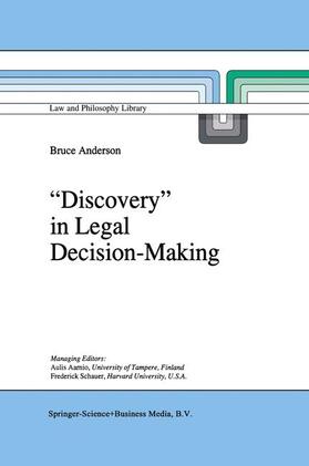 Anderson | `Discovery' in Legal Decision-Making | Buch | 978-0-7923-3981-6 | sack.de