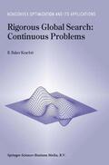 Kearfott |  Rigorous Global Search: Continuous Problems | Buch |  Sack Fachmedien