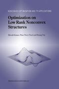 Konno |  Optimization on Low Rank Nonconvex Structures | Buch |  Sack Fachmedien