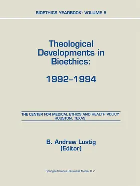 Lustig |  Bioethics Yearbook | Buch |  Sack Fachmedien