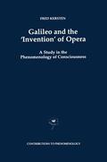 Kersten |  Galileo and the ¿Invention¿ of Opera | Buch |  Sack Fachmedien
