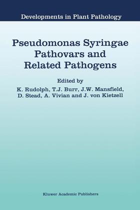 Rudolph / Burr / von Kietzell | Pseudomonas Syringae Pathovars and Related Pathogens | Buch | 978-0-7923-4601-2 | sack.de