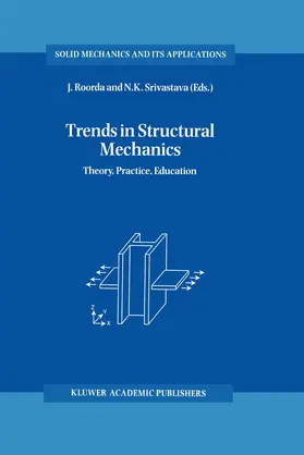 Srivastava / Roorda |  Trends in Structural Mechanics | Buch |  Sack Fachmedien
