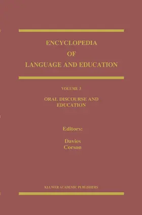 Davies / Corson |  Oral Discourse and Education | Buch |  Sack Fachmedien