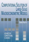 Pauletto |  Computational Solution of Large-Scale Macroeconometric Models | Buch |  Sack Fachmedien