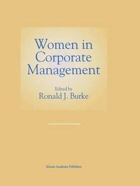 Burke |  Women in Corporate Management | Buch |  Sack Fachmedien