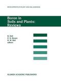 Dell / Bell / Brown |  Boron in Soils and Plants: Reviews | Buch |  Sack Fachmedien