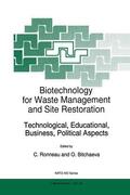 Bitchaeva / Ronneau |  Biotechnology for Waste Management and Site Restoration | Buch |  Sack Fachmedien