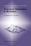 Mistakidis / Stavroulakis |  Nonconvex Optimization in Mechanics | Buch |  Sack Fachmedien
