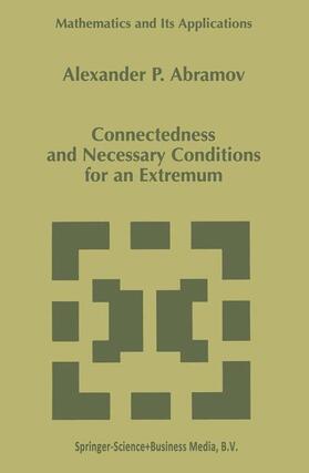 Abramov | Connectedness and Necessary Conditions for an Extremum | Buch | sack.de