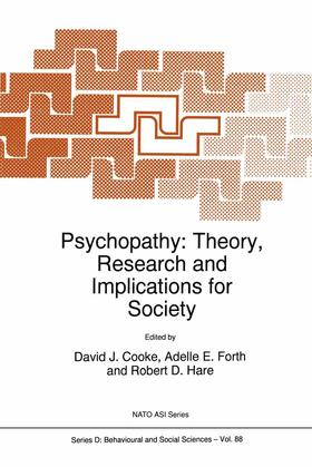 Cooke / Hare / Forth |  Psychopathy | Buch |  Sack Fachmedien