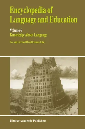 Corson / van Lier |  Encyclopedia of Language and Education | Buch |  Sack Fachmedien