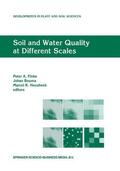 Finke / Hoosbeek / Bouma |  Soil and Water Quality at Different Scales | Buch |  Sack Fachmedien