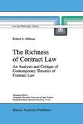 Hillman |  The Richness of Contract Law | Buch |  Sack Fachmedien