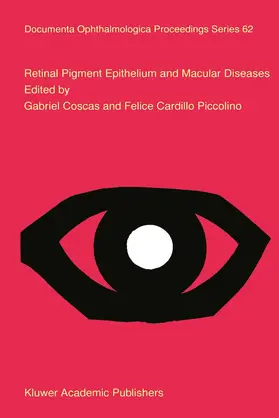 Coscas / Cardillo Piccolino |  Retinal Pigment Epithelium and Macular Diseases | Buch |  Sack Fachmedien