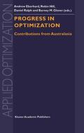 Eberhard / Hill / Ralph |  Progress in Optimization | Buch |  Sack Fachmedien