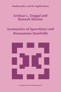 Duggal / Sharma |  Symmetries of Spacetimes and Riemannian Manifolds | Buch |  Sack Fachmedien