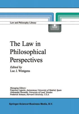 Wintgens | The Law in Philosophical Perspectives | Buch | 978-0-7923-5796-4 | sack.de