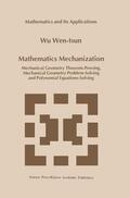  Mathematics Mechanization | Buch |  Sack Fachmedien