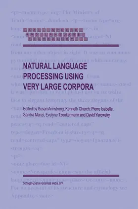 Armstrong / Church / Yarowsky |  Natural Language Processing Using Very Large Corpora | Buch |  Sack Fachmedien