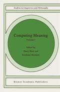 Muskens / Bunt |  Computing Meaning | Buch |  Sack Fachmedien