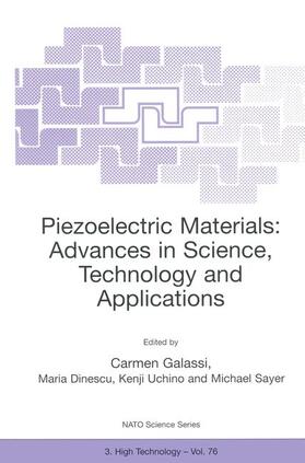Galassi / Sayer / Dinescu | Piezoelectric Materials: Advances in Science, Technology and Applications | Buch | 978-0-7923-6213-5 | sack.de