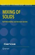 Gericke / Weinekötter |  Mixing of Solids | Buch |  Sack Fachmedien
