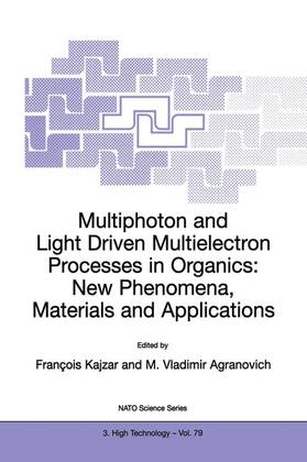 Agranovich / Kajzar | Multiphoton and Light Driven Multielectron Processes in Organics: New Phenomena, Materials and Applications | Buch | 978-0-7923-6272-2 | sack.de