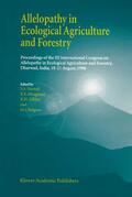 Narwal / Reigosa Roger / Hoagland |  Allelopathy in Ecological Agriculture and Forestry | Buch |  Sack Fachmedien