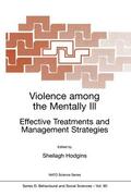 Hodgins |  Violence among the Mentally III | Buch |  Sack Fachmedien