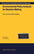 Helfand / Loomis |  Environmental Policy Analysis for Decision Making | Buch |  Sack Fachmedien