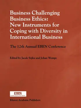 Sójka / Wempe |  Business Challenging Business Ethics: New Instruments for Coping with Diversity in International Business | Buch |  Sack Fachmedien
