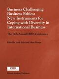 Wempe / Sójka |  Business Challenging Business Ethics: New Instruments for Coping with Diversity in International Business | Buch |  Sack Fachmedien
