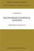 Serdobolskii |  Multivariate Statistical Analysis | Buch |  Sack Fachmedien