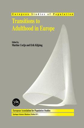 Klijzing / Corijn | Transitions to Adulthood in Europe | Buch | 978-0-7923-6965-3 | sack.de
