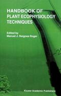 Reigosa Roger |  Handbook of Plant Ecophysiology Techniques | Buch |  Sack Fachmedien