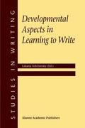 Tolchinsky |  Developmental Aspects in Learning to Write | Buch |  Sack Fachmedien