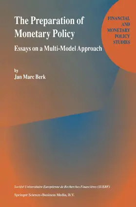 Berk |  The Preparation of Monetary Policy | Buch |  Sack Fachmedien
