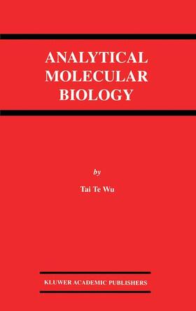  Analytical Molecular Biology | Buch |  Sack Fachmedien