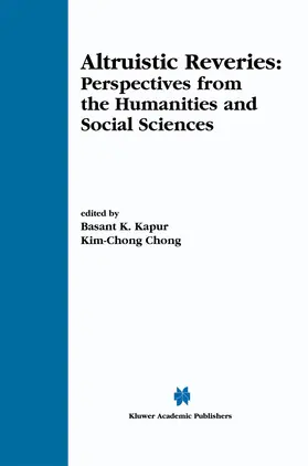 Kapur | Altruistic Reveries | Buch | 978-0-7923-7480-0 | sack.de