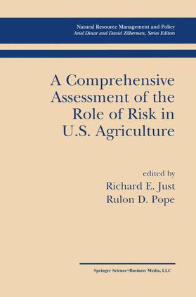 Pope / Just |  A Comprehensive Assessment of the Role of Risk in U.S. Agriculture | Buch |  Sack Fachmedien