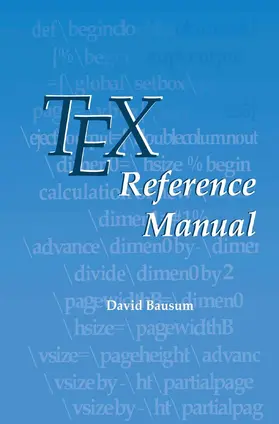 Bausum |  Tex Reference Manual | Buch |  Sack Fachmedien