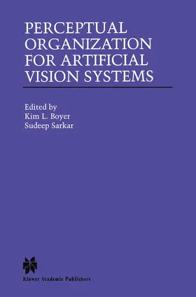 Sarkar / Boyer |  Perceptual Organization for Artificial Vision Systems | Buch |  Sack Fachmedien