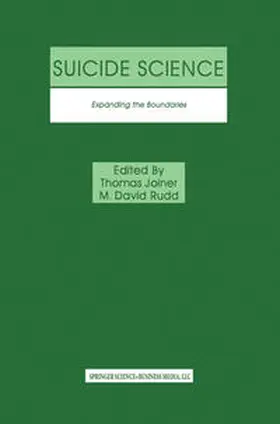 Rudd / Joiner |  Suicide Science | Buch |  Sack Fachmedien