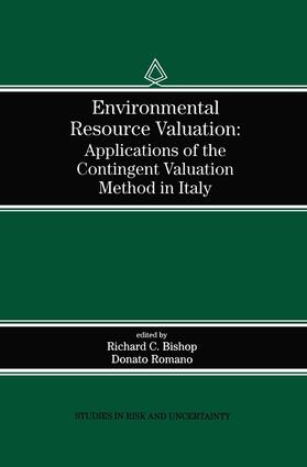 Bishop / Romano |  Environmental Resource Valuation | Buch |  Sack Fachmedien