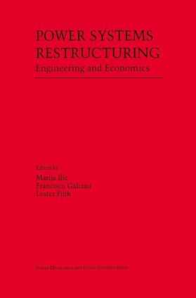 Ilic / Fink / Galiana | Power Systems Restructuring | Buch | 978-0-7923-8163-1 | sack.de
