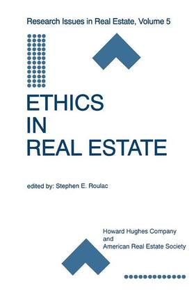 Roulac |  Ethics in Real Estate | Buch |  Sack Fachmedien